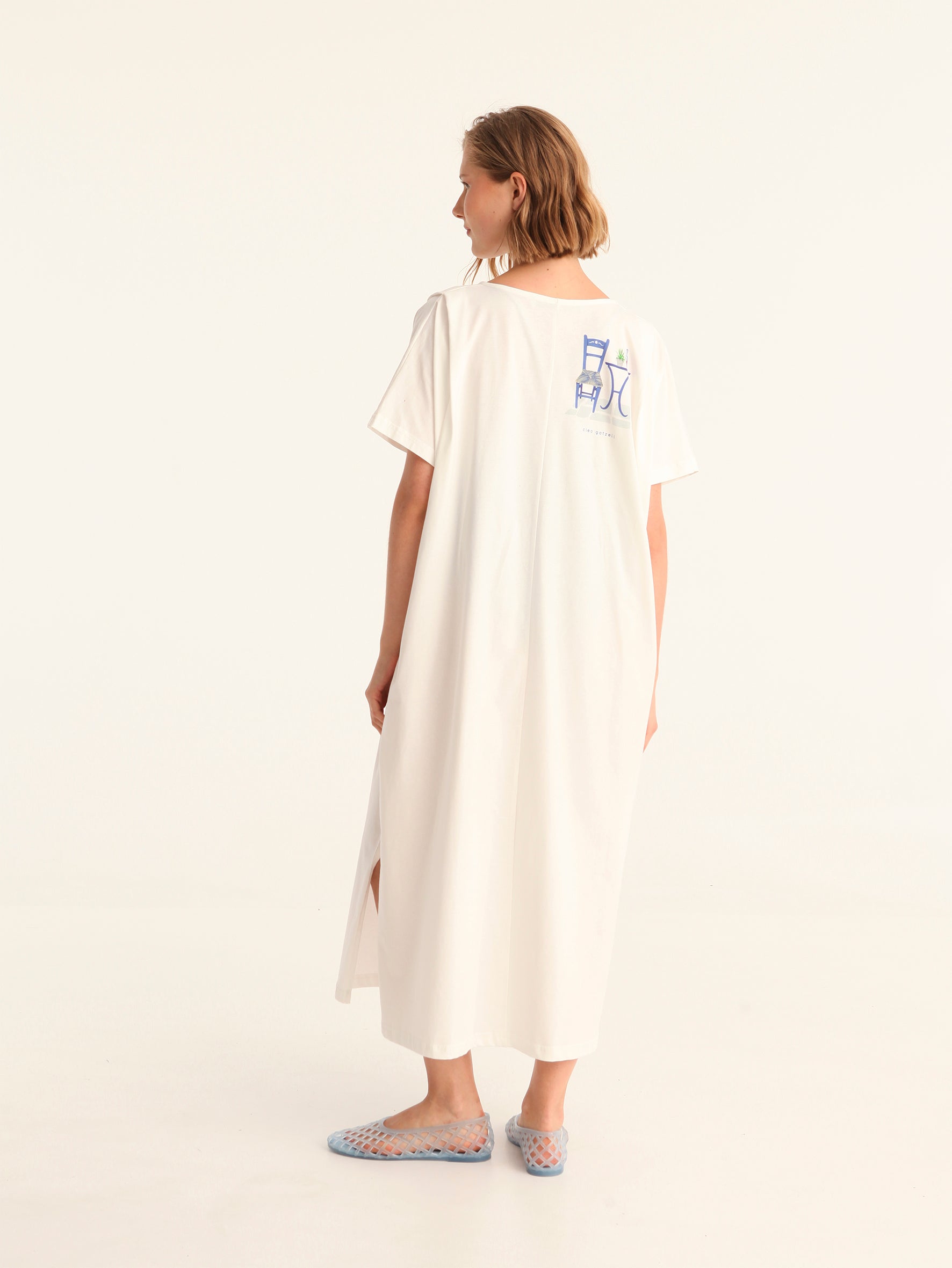 YA MAS loose belted dress