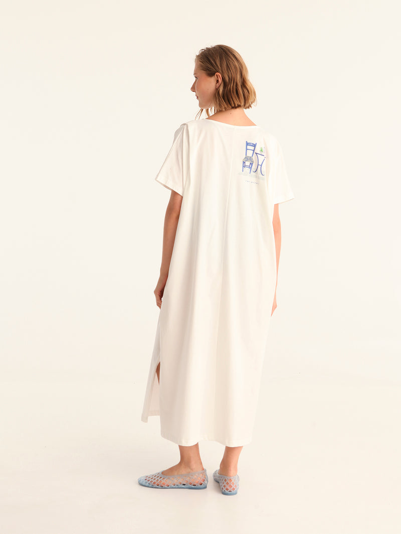 YA MAS loose belted dress