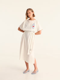 YA MAS loose belted dress