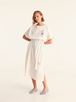 YA MAS loose belted dress