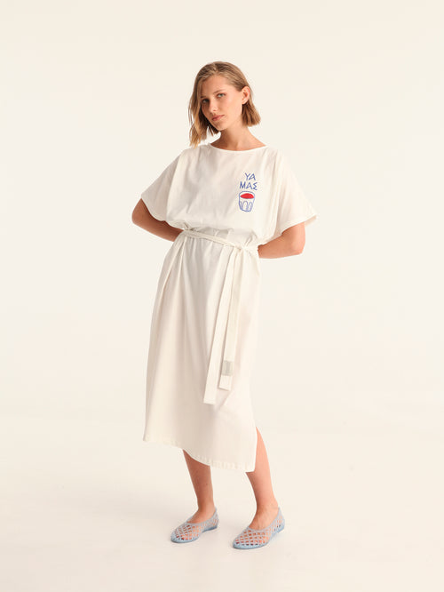 YA MAS loose belted dress
