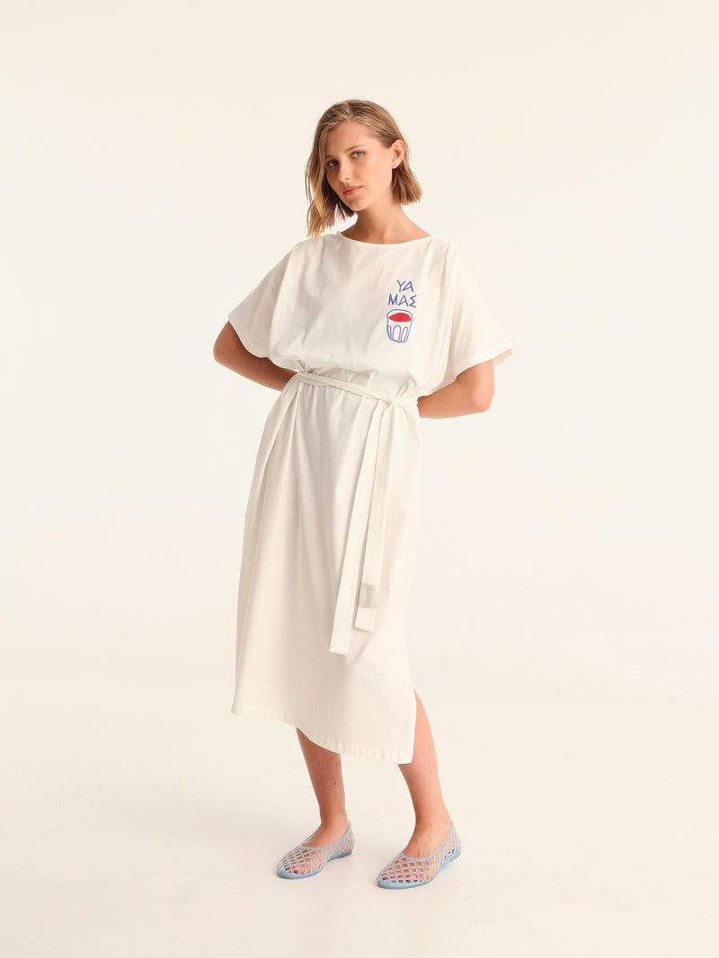 YA MAS loose belted dress