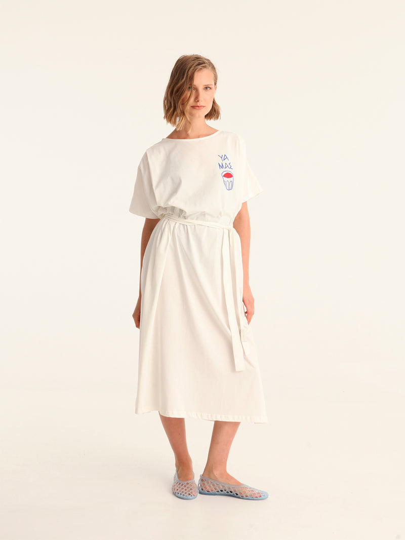 YA MAS loose belted dress