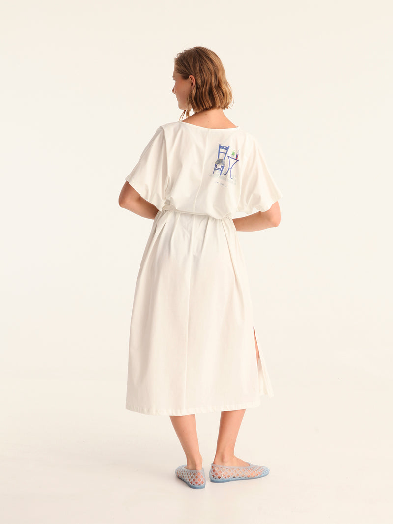 YA MAS loose belted dress