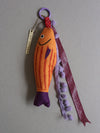 BARBUNI - fish charm - orange