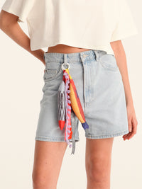 AFROPSARO - fish charm - orange