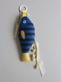 PINTANO - fish charm - blue