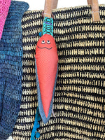 SOLEA - fish charm - orange