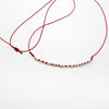 CURLY necklace - sterling silver - * unique and one of a kind *