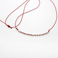 CURLY necklace - sterling silver - * unique and one of a kind *