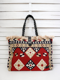 CARAVAN - CHESS BALLS shoulder bag - red