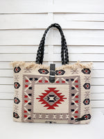 CARAVAN - PATCHES shoulder bag -grey
