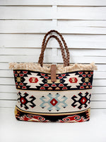CARAVAN - WEAVE CELLS shoulder bag -ecru