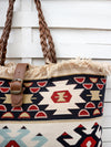 CARAVAN - WEAVE CELLS shoulder bag -ecru