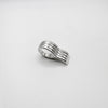 RIB WAVES ring - sterling silver