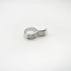 RIB WAVES ring - sterling silver