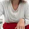 WINE IS FINE necklace - sterling silver