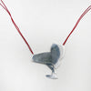 WINE IS FINE necklace - sterling silver