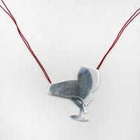 WINE IS FINE necklace - sterling silver