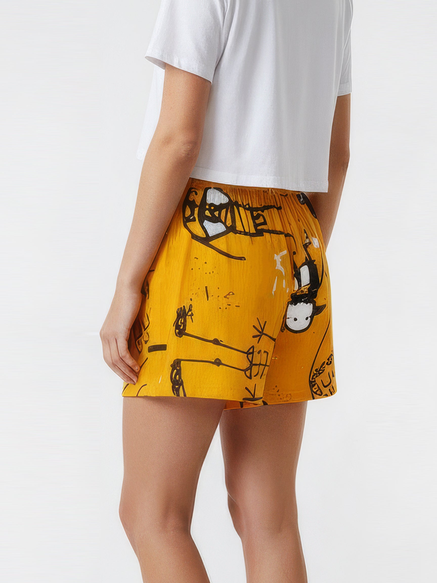 BATTLE DROID buttoned shorts