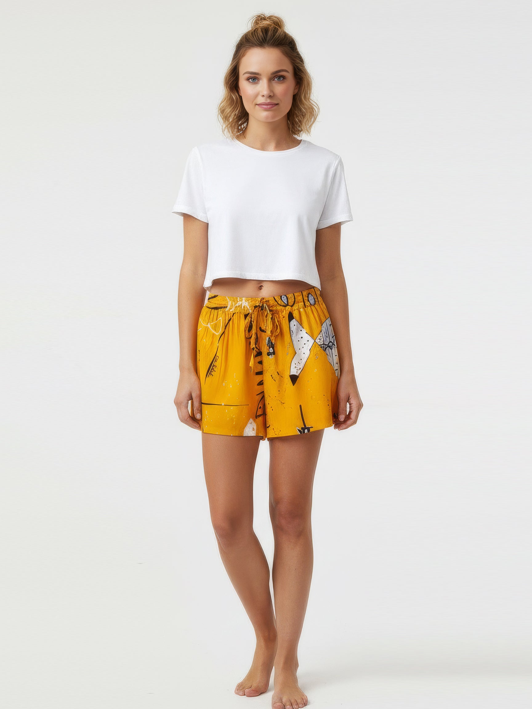 BATTLE DROID buttoned shorts
