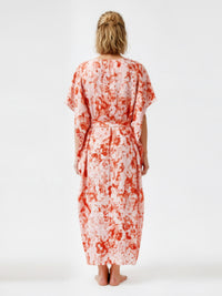 SALT BLOOM belted caftan dress