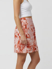 SALT BLOOM mini wrap skirt
