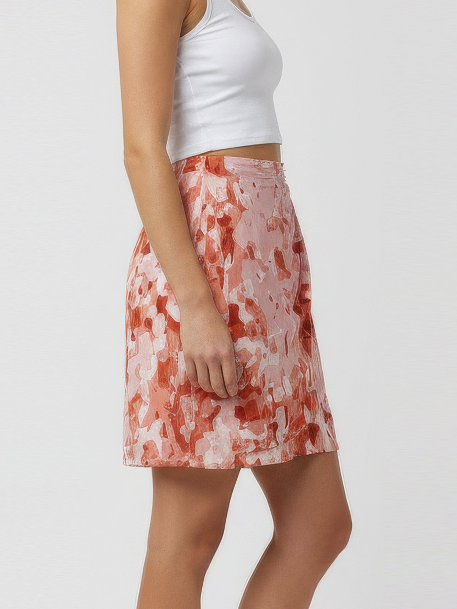 SALT BLOOM mini wrap skirt