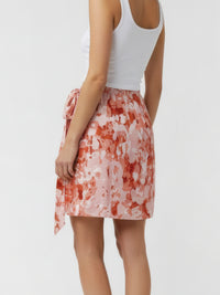 SALT BLOOM mini wrap skirt
