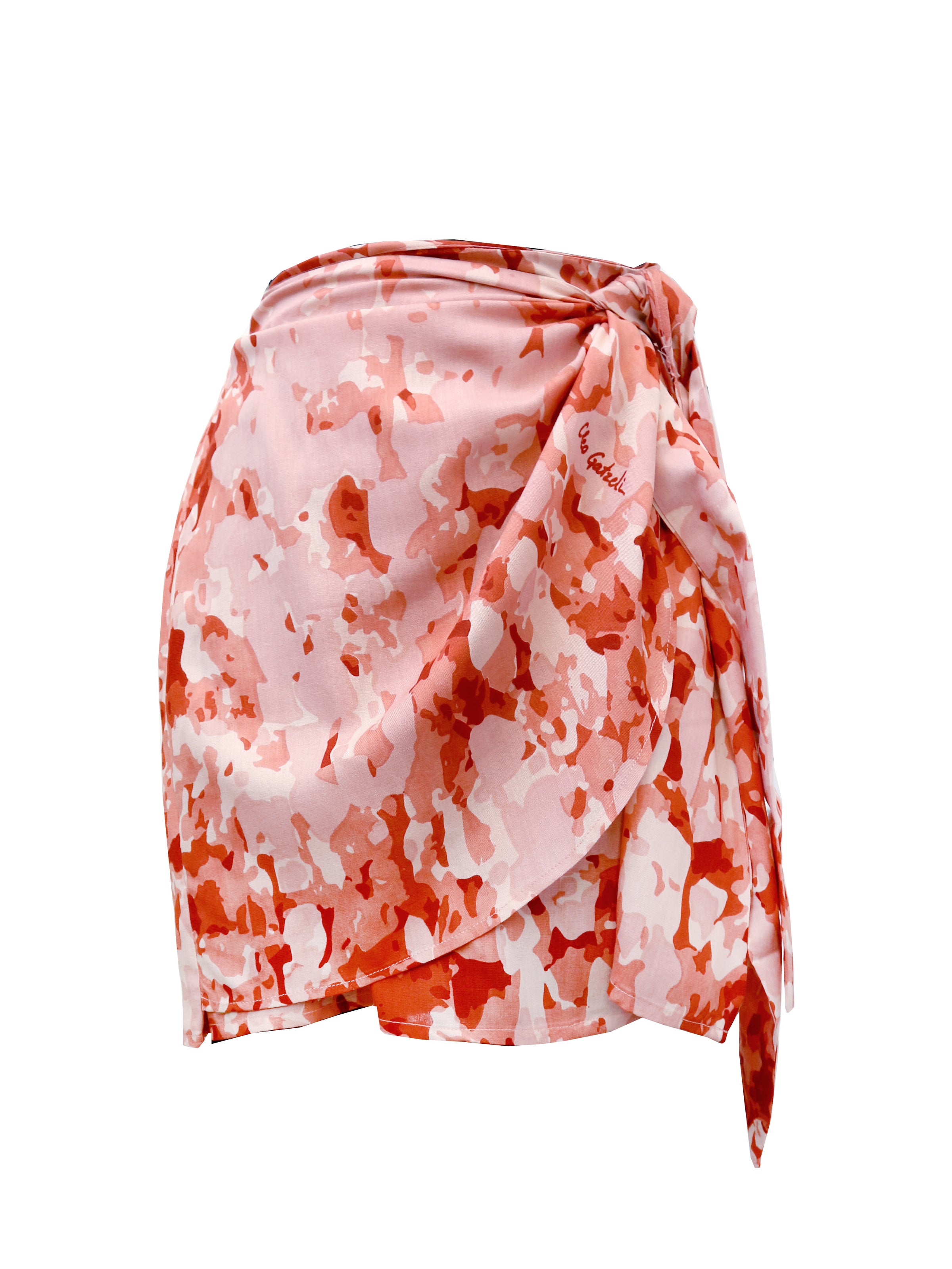 SALT BLOOM mini wrap skirt