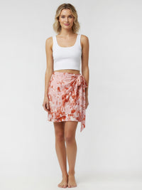 SALT BLOOM mini wrap skirt