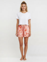 SALT BLOOM buttoned shorts