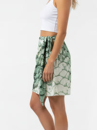 MERMAID mini wrap skirt