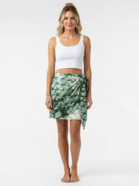 MERMAID mini wrap skirt