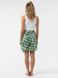 MERMAID mini wrap skirt