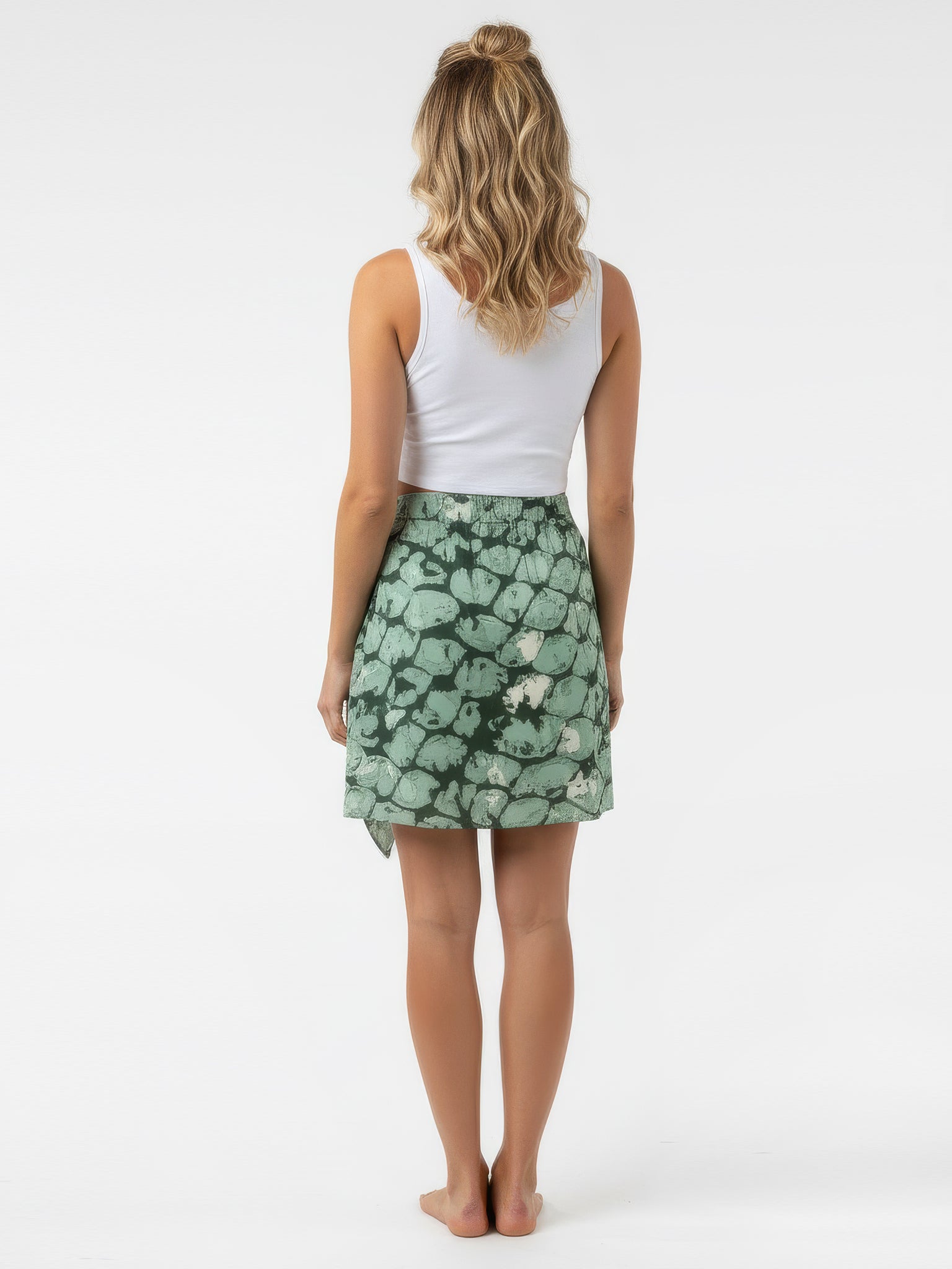 MERMAID mini wrap skirt