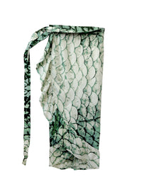 MERMAID wrap skirt with frill hem