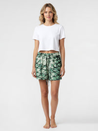 MERMAID buttoned shorts