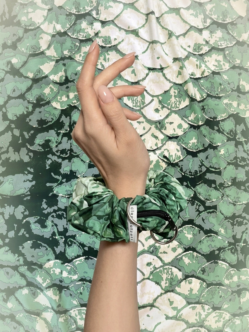 MERMAID wallet scrunchie