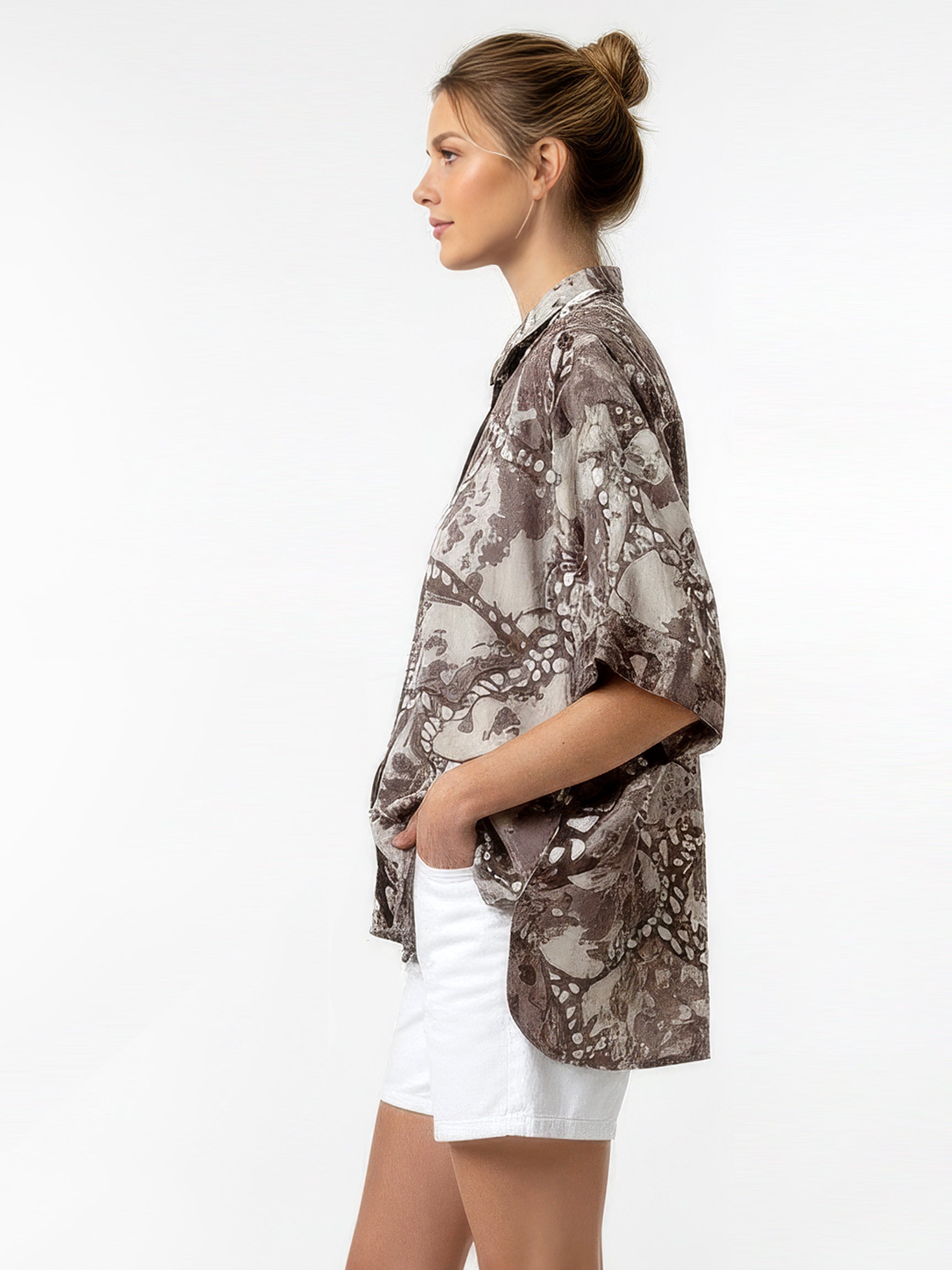 TELENDOS boxy shirt