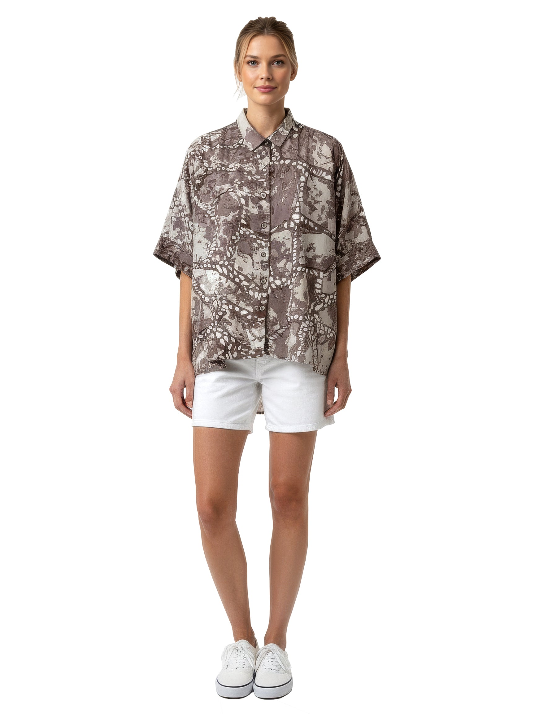 TELENDOS boxy shirt