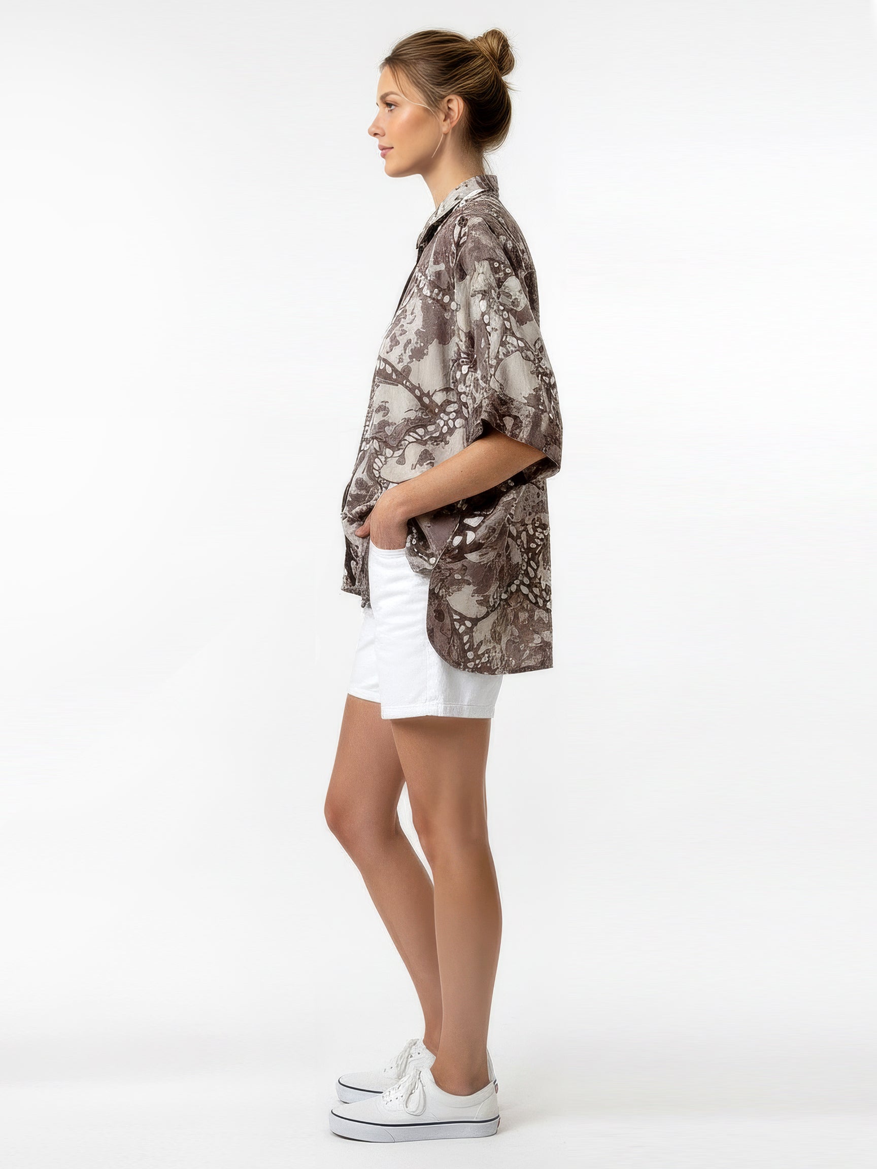 TELENDOS boxy shirt
