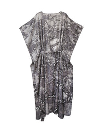 TELENDOS belted caftan dress