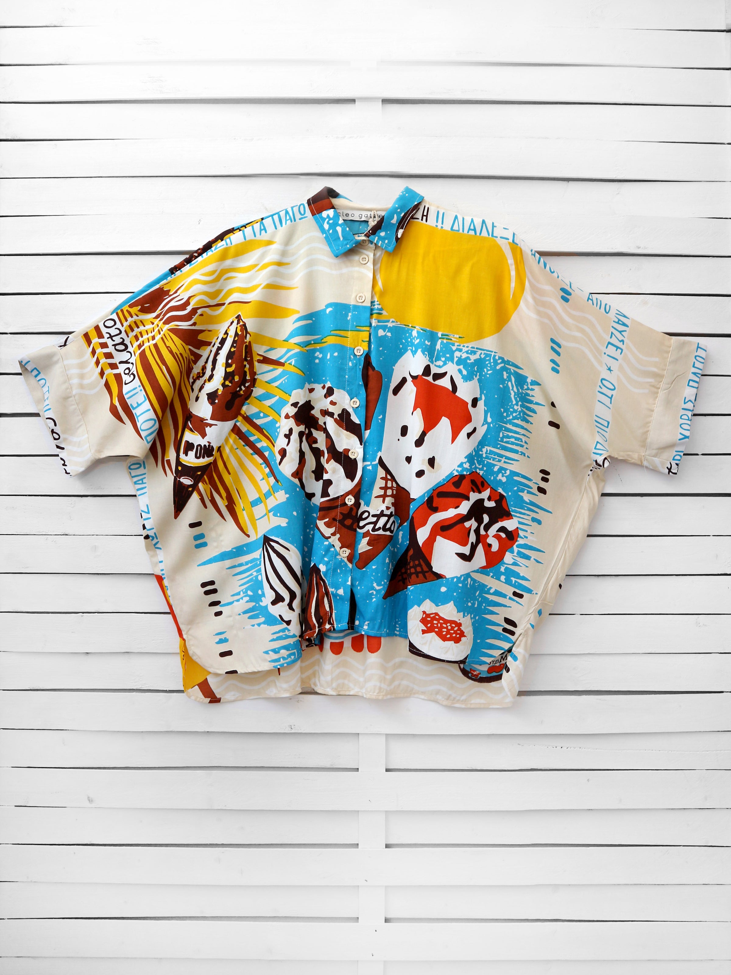 GELATO boxy shirt