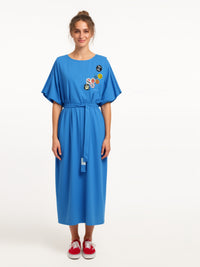 BORN TO SHOP loose belted dress