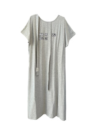 TOO A.M. loose belted dress