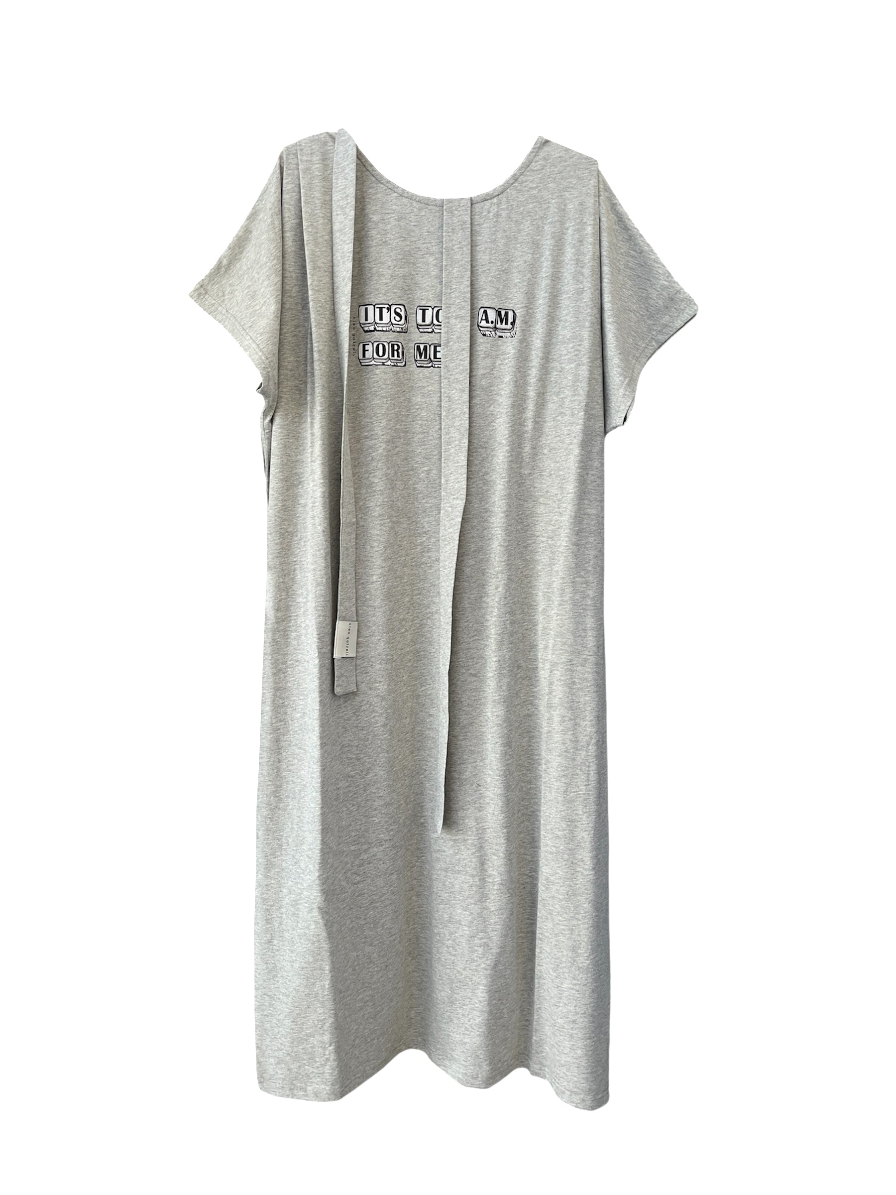 TOO A.M. loose belted dress