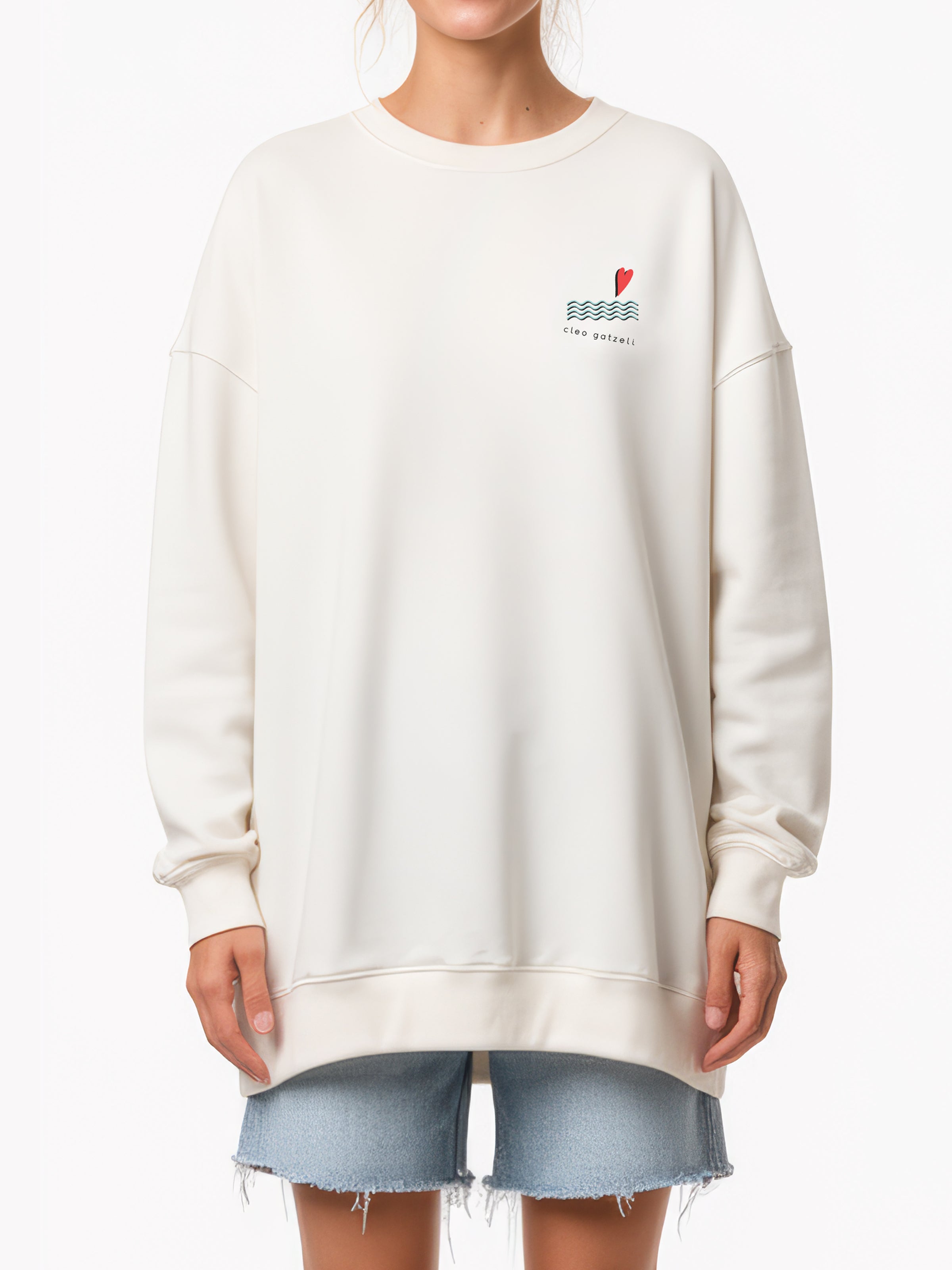 FERRY COZY loose long sweatshirt