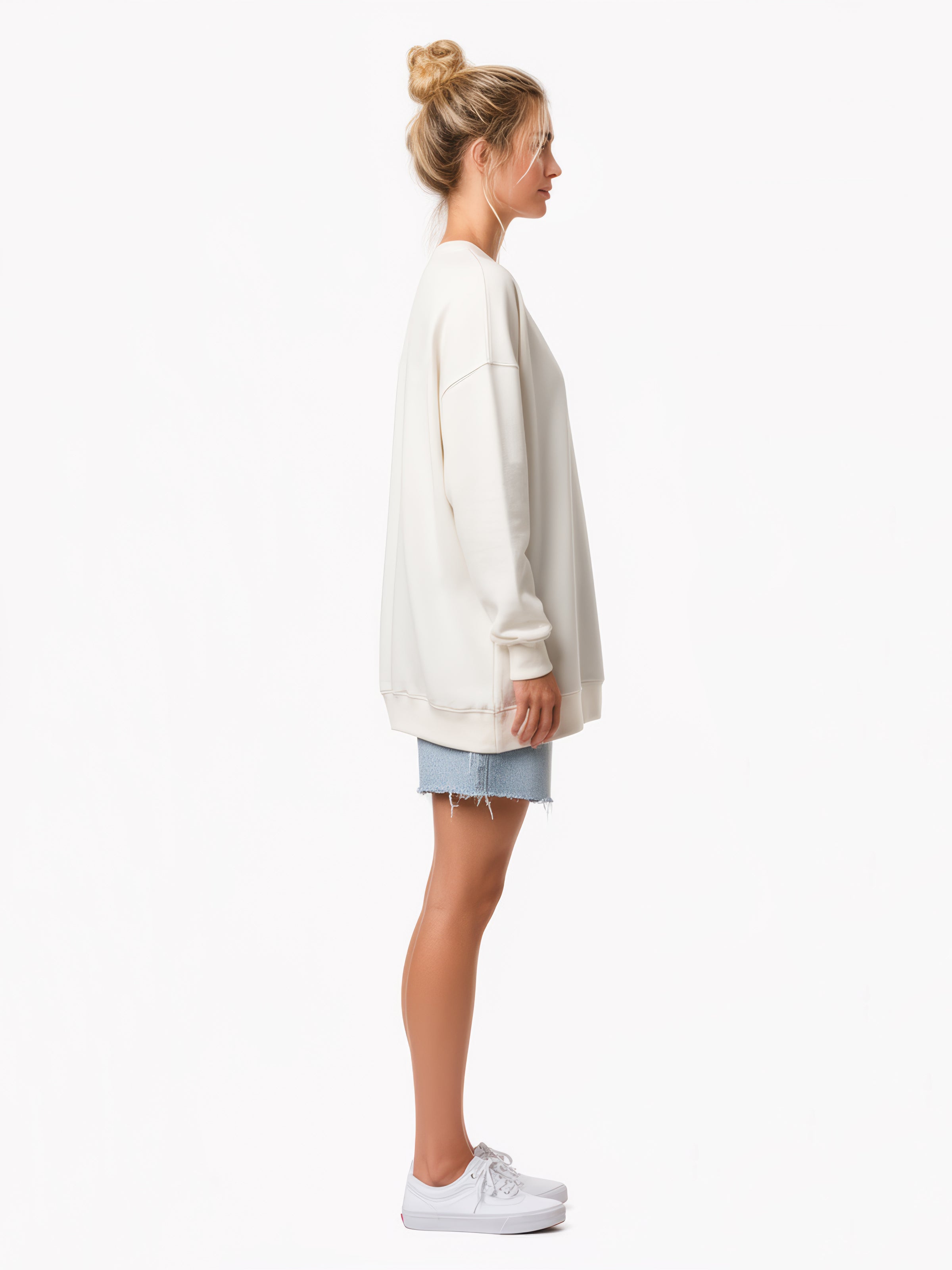 FERRY COZY loose long sweatshirt