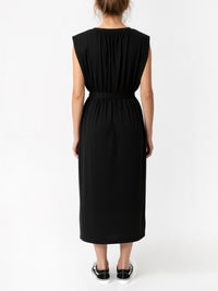 INTERRUPT ANXIETY jersey dress with rib details
